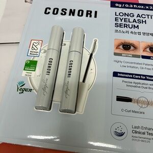 Cosnori Long Active Eyelash Serum duo 2 pack sealed 2025